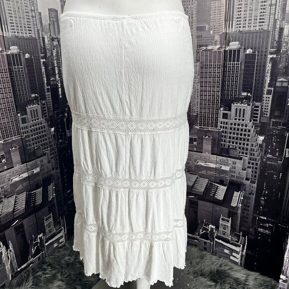 Jean St. Tropez White Maxi Skirt - Picture 2 of 5